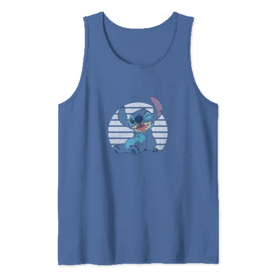 Stitch And Toothless T-Shirt Disney Classic Winking Stitch Tank Tops