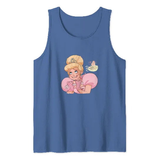 Disney Charlotte Emotions Tank Tops, Disney Princess Tank Tops, Princess And The Frog Tank Tops, Disney Princess Kid Tank Tops, Family Birthday Gift Kid.