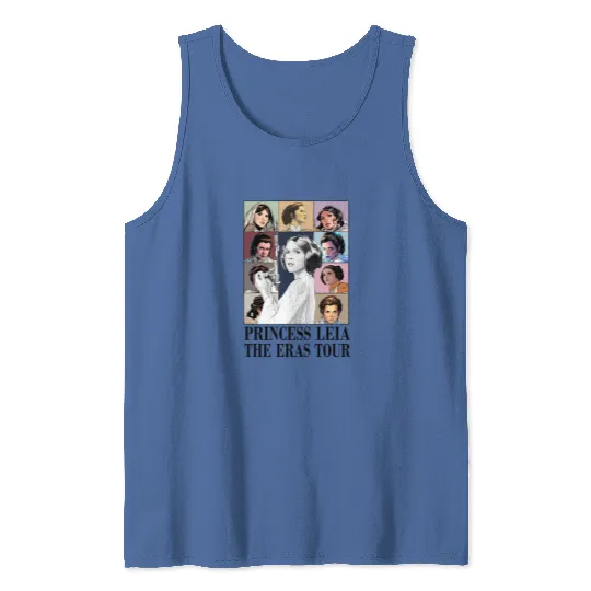 Princess Leia Eras Tour, Vintage Princess Leia Tank Tops