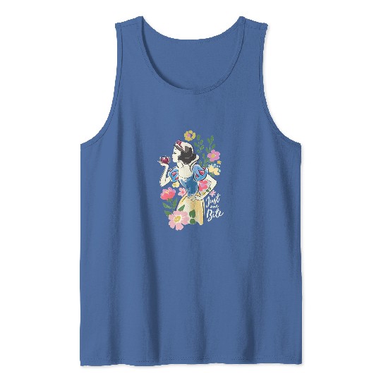Retro Disney Snow White And The Seven Dwarfs Floral Tank Tops,