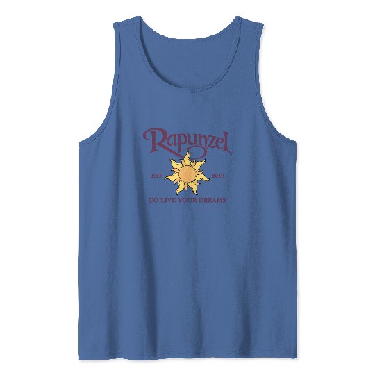 Discover Disney Tangled Rapunzel Go Live Your Dream Tank Tops