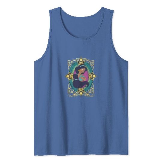 Vintage Princess Jasmine Tank Tops, Retro Disney Princess Tank Tops