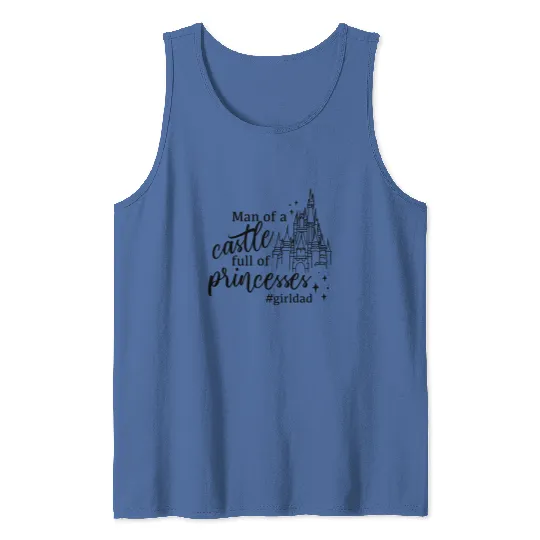 Discover Girl Disney Dad Tank Tops, Disney Castle Dad Tank Tops, Disney Tank Tops