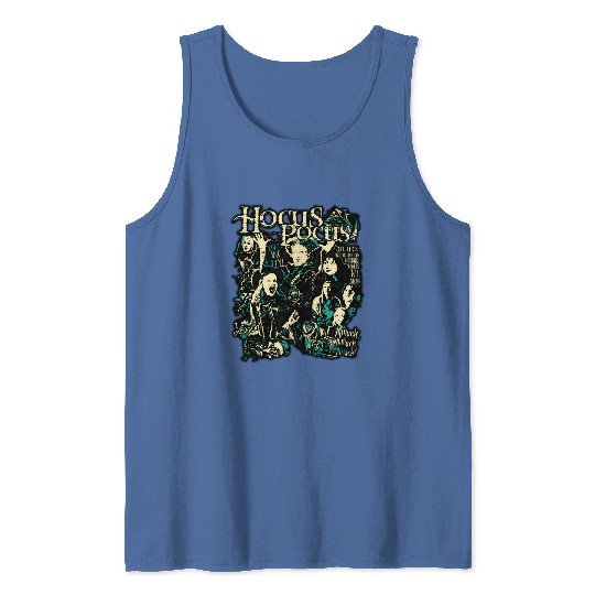 Retro Hocus Pocus  Tank Tops, Sanderson Sisters Disney Witches Tank Tops, Vintage Spooky Vibes Tank Tops