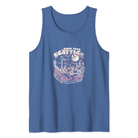Discover Taylor Aesthetic Tank Tops, Taylor The Eras Tour 2023 Seattle Tank Tops
