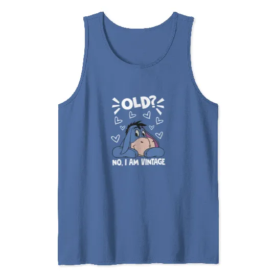 Eeyore Old No I Am Vintage , Eeyore Tank Tops,  Winnie The Pooh Eeyore, Disney Eeyore