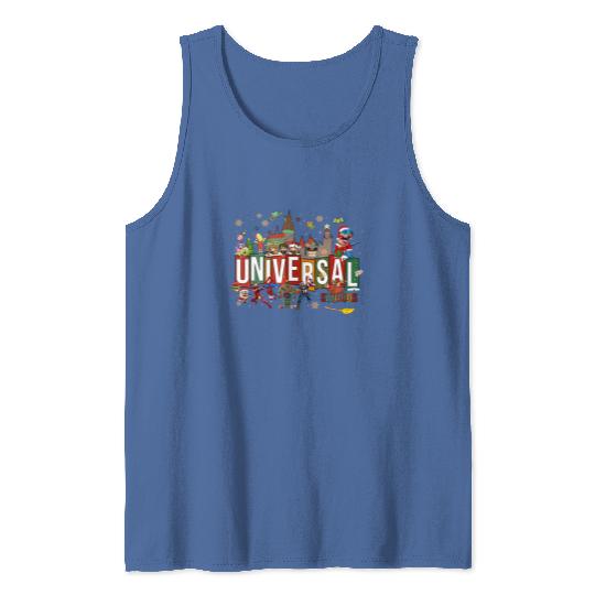Universal Studios Christmas Tank Tops, Disneyland Christmas