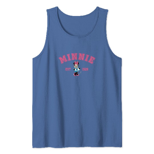 Minnie Est 1928 Tank Tops, Disney Tank Tops, Minnie Mouse Tank Tops, Disney Fan Gift