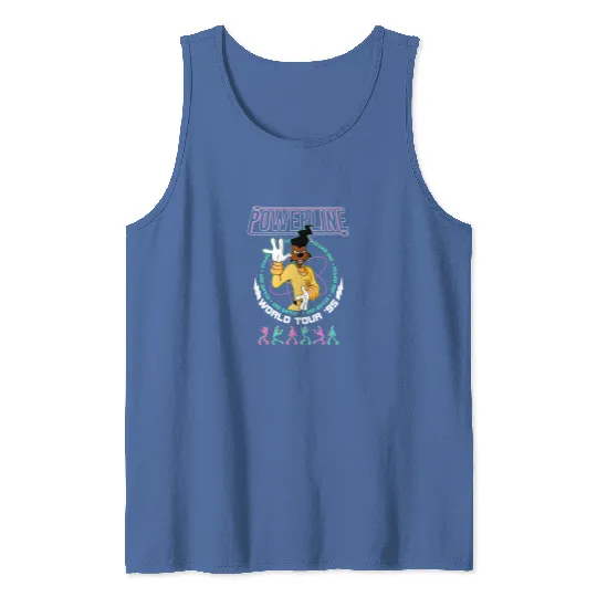 Disney Powerline Goofy Movie Tank Tops, Disney Goofy Movie Powerline