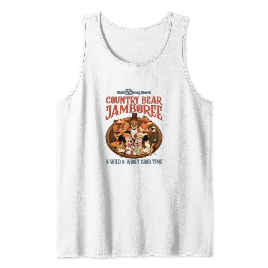 Disney Country Bear Jamboree Tank Tops, Mickey Country Bear Tank Tops