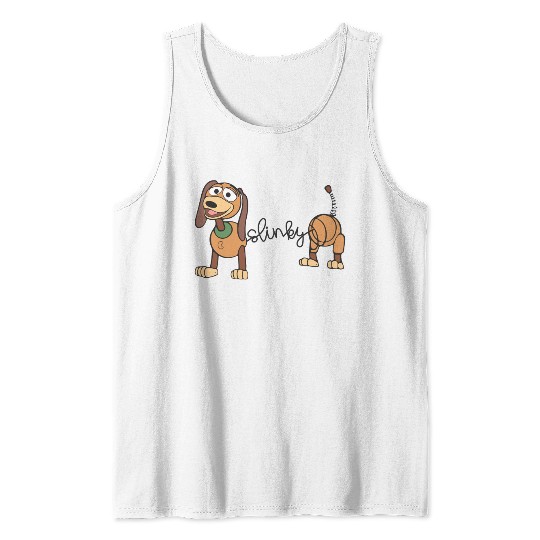 Slinky Dog Tank Tops, Toy Story Character Tank Tops, Disney Slinky Dog