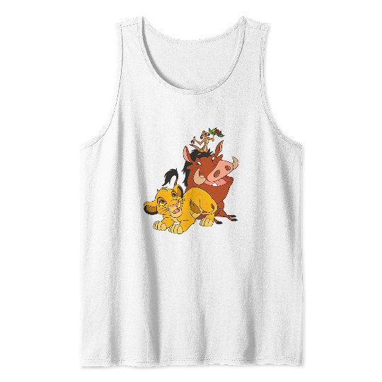 Disney The Lion King Young Simba Timon And Pumbaa Tank Tops, Magic Kingdom Trip  Tank Tops Family Birthday Gift