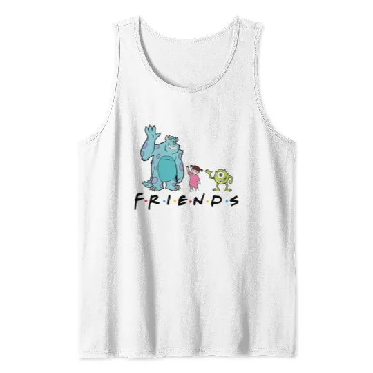 Disney Friends Tank Tops, Monsters University Tank Tops, Funny Tank Tops, Monsters Inc Tank Tops