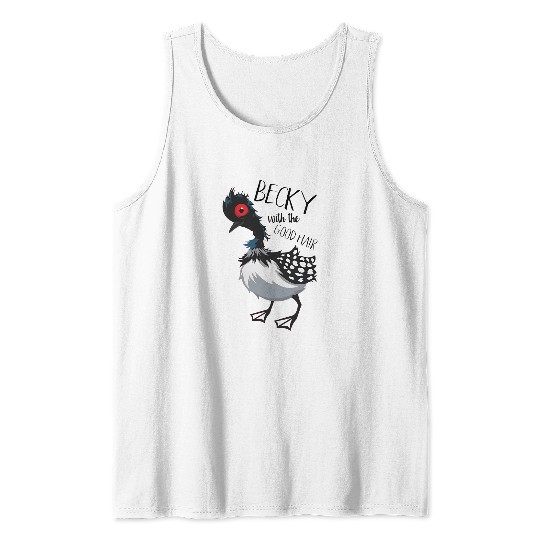 Finding Nemo Tank Tops, Funny Becky, Disney Pixar Becky The Loon