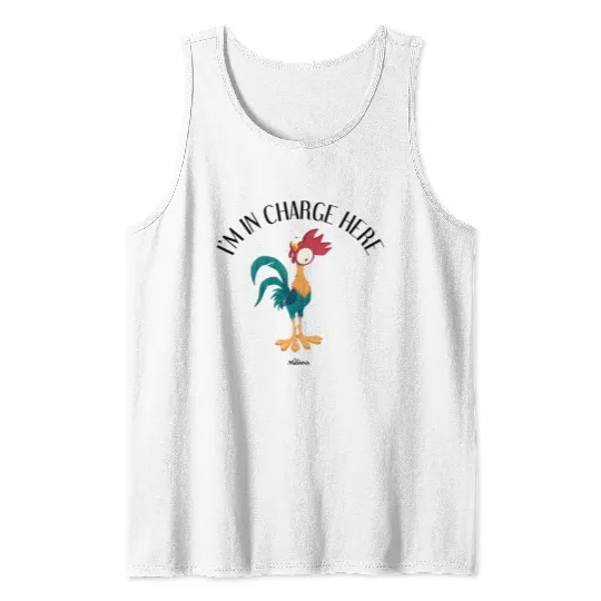 Disney Moana Hei Hei I'm In Charge Here Tank Tops