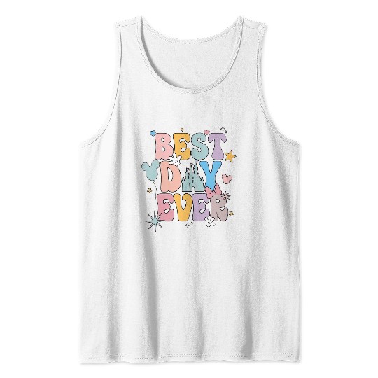 Disney Best Day Ever Tank Tops, Disneyworld Family