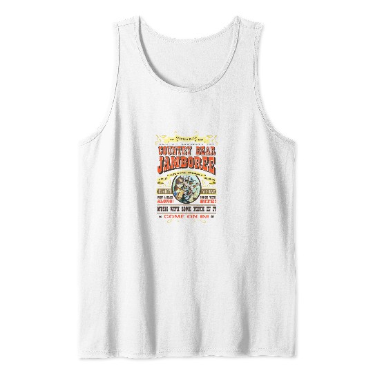 Country Bear Jamboree Tank Tops, Country Bear Tank Tops, Frontierland Tank Tops, Epcot Tank Tops, Vintage Disney Tank Tops, Disney World Tank Tops, Disneyland Tank Tops