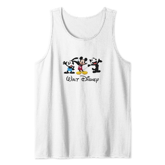 Julius the Cat Oswald the Lucky Rabbit Mickey Mouse Tank Tops, Disney Trip Tank Tops
