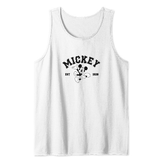 Discover Mickey Mouse Est 1928 Tank Tops, Mickey and Friends Tank Tops, Disneyworld Tank Tops
