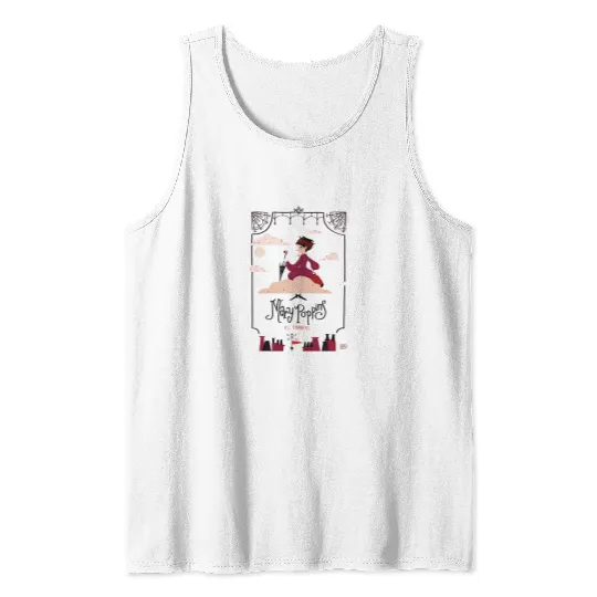 Vintage Disney Mary Poppins  Tank Tops, Retro Poppins Apothecary Mary Poppins Tank Tops