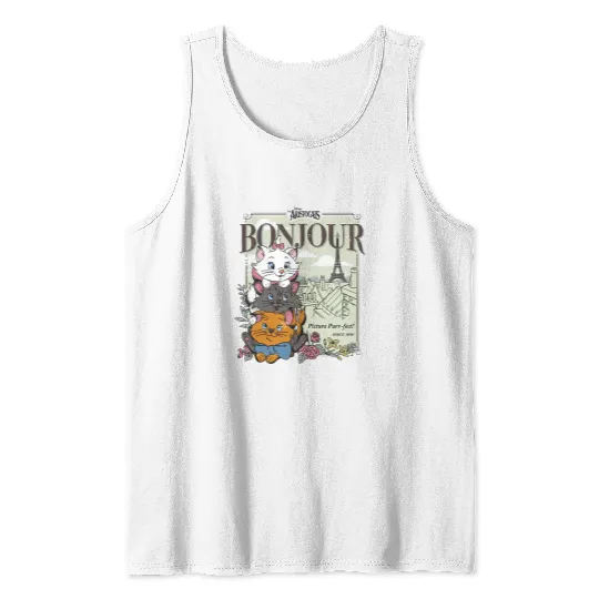 Disney Aristocats in Paris Tank Tops
