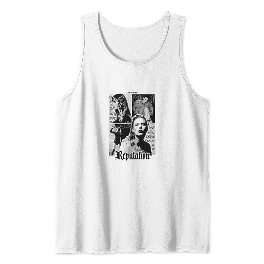 Discover Reputation Album Tank Tops, Reputation Tank Tops, Taylor Taylor version Merch Tank Tops