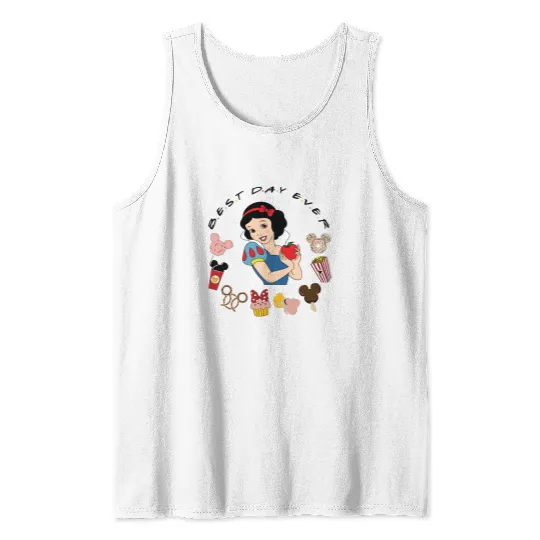 Disney Snow White Tank Tops, Snow White Disney Snacks Tank Tops, Disney Best Day Ever Snow White Tank Tops
