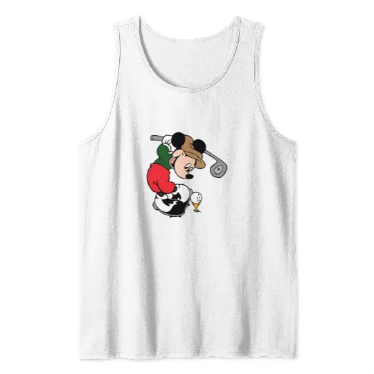 Disney Mickey Mouse Golf Tank Tops
