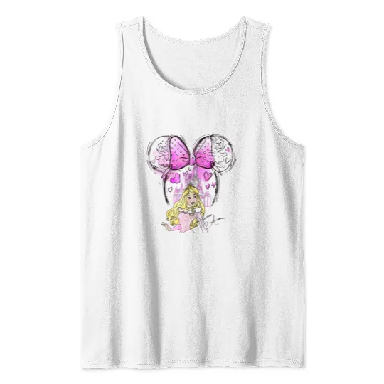 Aurora Princess Tank Tops, Disney Princess Tank Tops, Watercolor Disney Princess Tank Tops