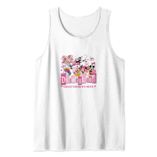 Disneyland Sweethearts Nite Tank Tops, Mickey and Friends Valentine's Day Tank Tops