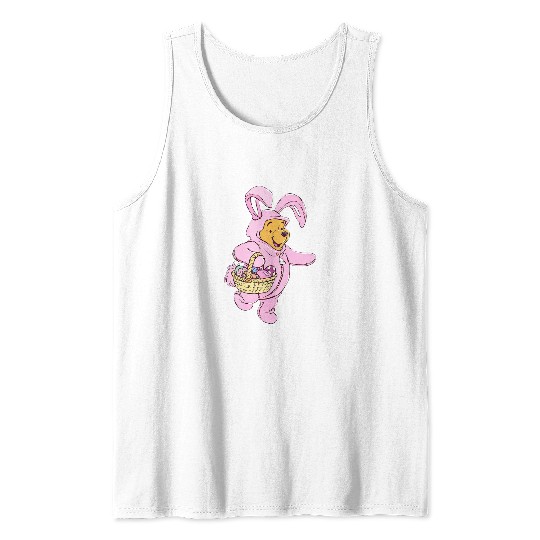 Easter Pooh Bear Tank Tops, Disney Easter Tank Tops