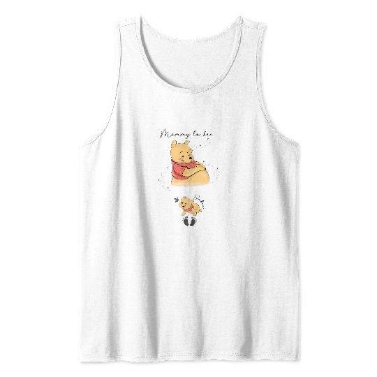 Mommy to Bee Tank Tops, Pregnancy Reveal Tank Tops, Disney Pooh