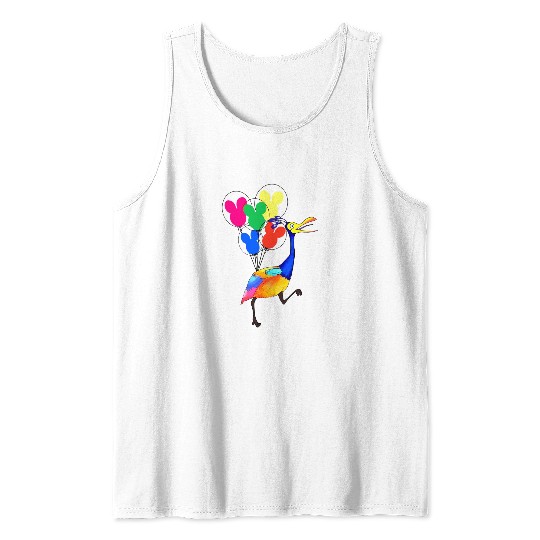 Disney Up Tank Tops, Kevin Up Tank Tops, Up Balloon Tank Tops, Disney Balloon Tank Tops