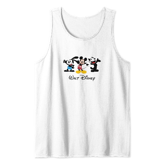 Julius the Cat Oswald the Lucky Rabbit Mickey Mouse Tank Tops, Disney Trip Tank Tops