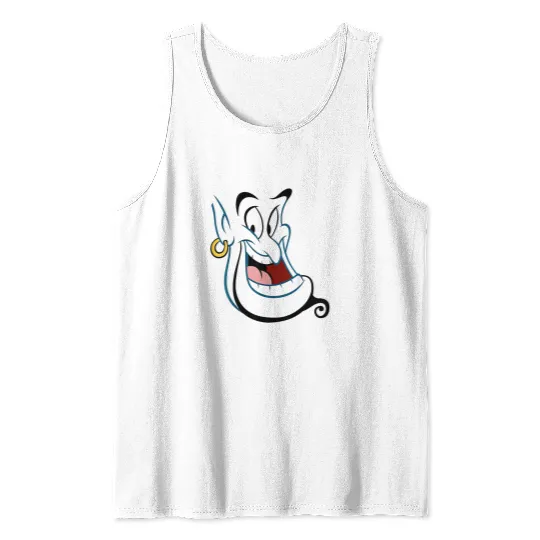 Disney Aladdin Genie Face Costume Tank Tops