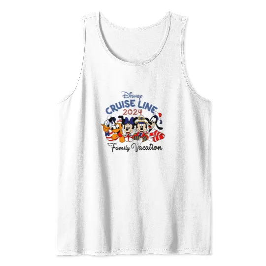 Custom Disney Cruise Tank Tops, 2024 Disney Cruise Family Tank Tops
