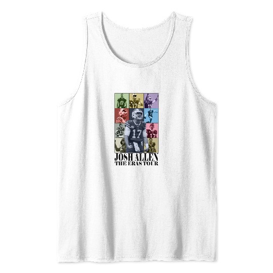 Discover Josh Allen The Eras Tour Tank Tops, Josh Allen Tank Tops, America Football Tank Tops