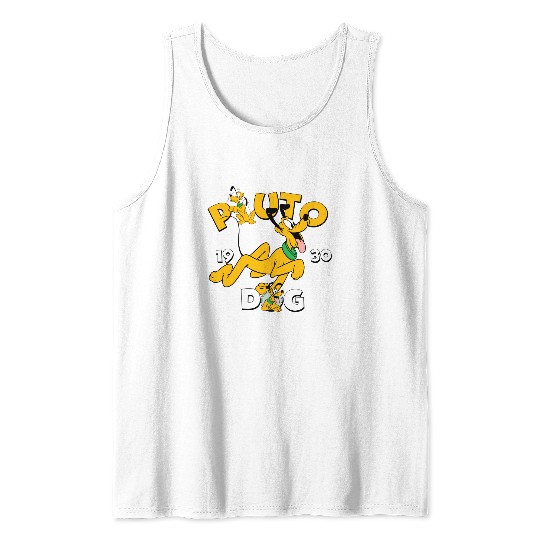 Vintage Disney Pluto Tank Tops, Pluto est 1930 Tank Tops, Mouse Trip Tank Tops, Disneyland Tank Tops, Disney Vacation Tank Tops