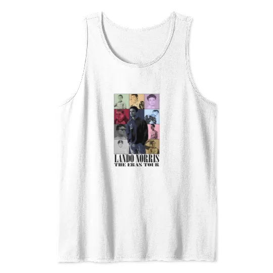 Lando Norris Eras Tour Inspired Tank Tops
