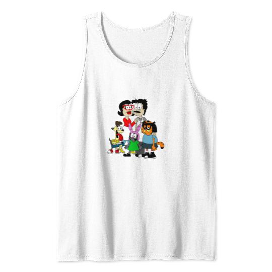 Garfield Bob's Burgers Tank Tops