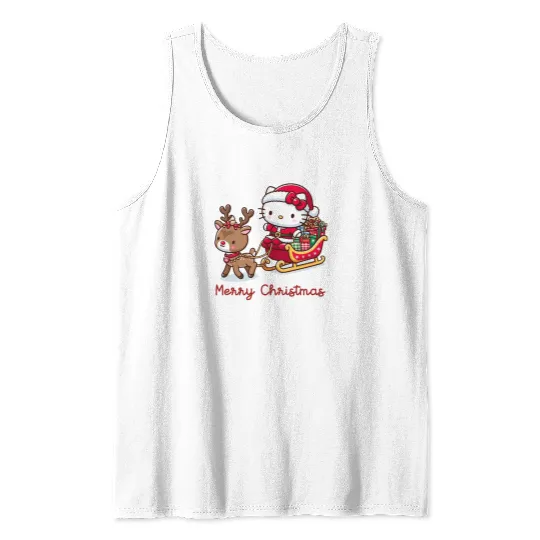 Hello Kitty Hello Kitty lovesrs Hello Kitty ,  Disney Christmas , Disney Family Tank Tops