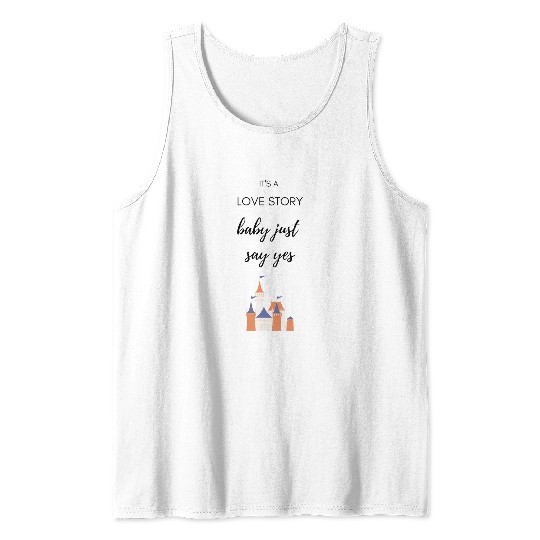 Discover Taylor Love Story Lyric Tank Tops