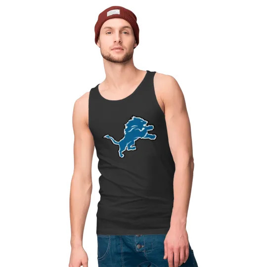 Detroit Lions LOGO Tank Tops
