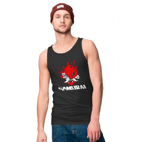 Cyberpunk Samurai - Cyberpunk - Tank Tops