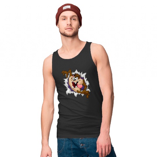 Looney Tunes Tasmanian Devil Taz Tank Tops