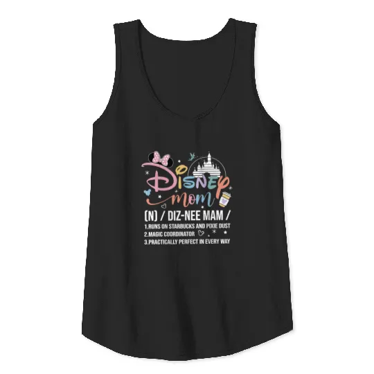 Disney mom define Tank Tops, Mother's day Tank Tops, Magic coordinator Tank Tops