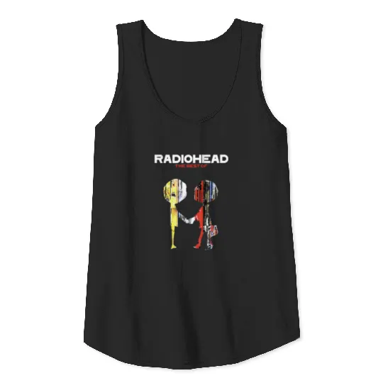 Vintage Radiohead Tank Tops, Radiohead Vintage Retro concert Tank Tops
