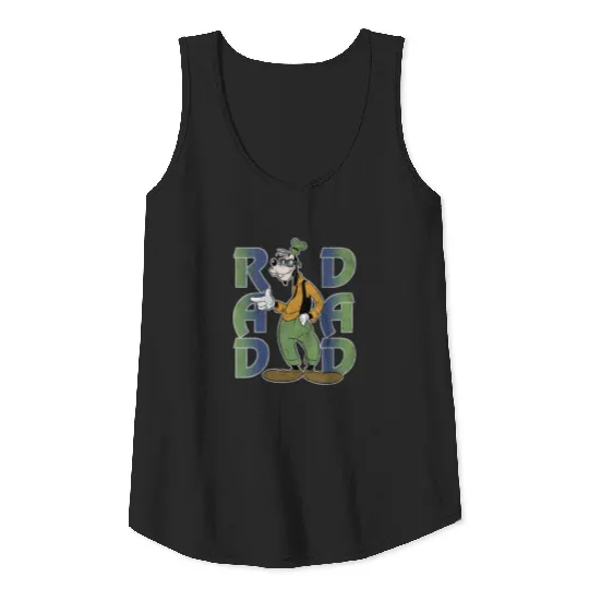 Disney A Goofy Movie Retro Goofy Portrait Rad Dad Tank Tops, Father's Day, Disneyland Family Matching Tank Tops