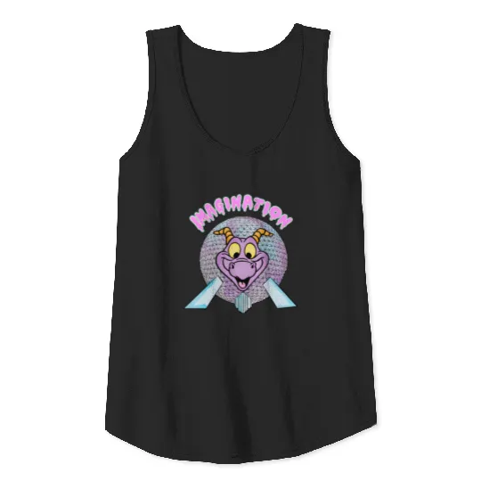 IMAGINATION - Figment Tank Tops, Disney Figment Tank Tops
