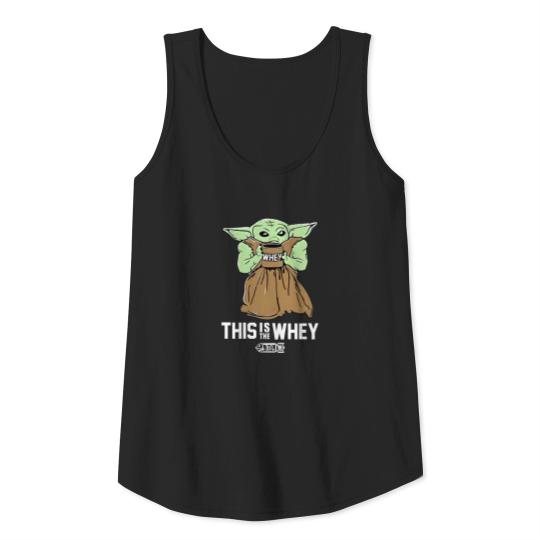 This is The Whey Baby Yoda, Tank Tops Lovers